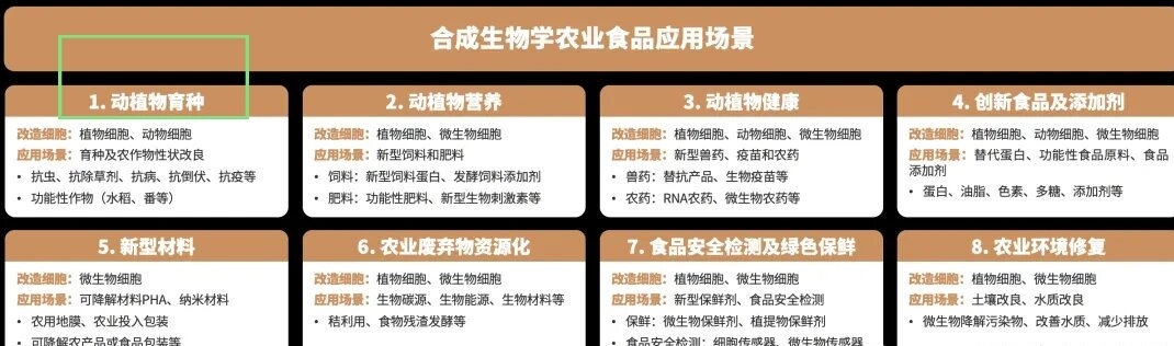 合成生物学未发酵分支-植物育种，关注荃银高科和中科院成立合资公司，多位院士参与